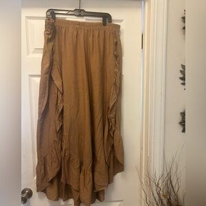 Brown Knit Tube Top & Matching pants